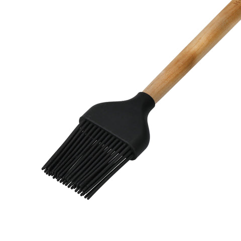 Maple Handle Silicone Basting Brush