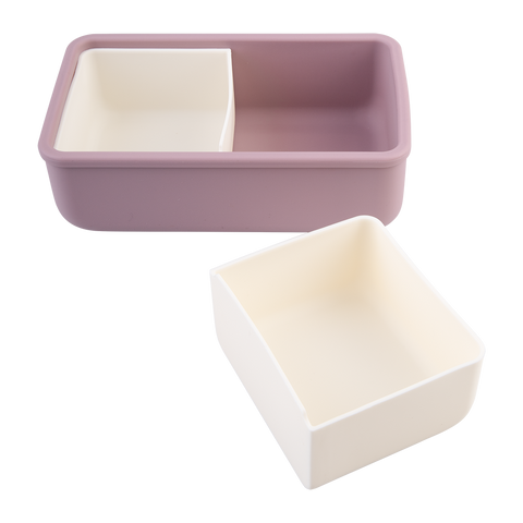 Luxe Silicone Bento with Silicone Dividers 700ml
