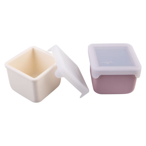 Luxe Silicone Snack Containers 236ml Set of 2
