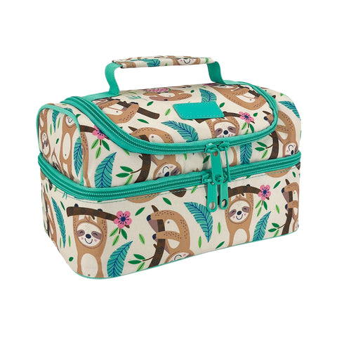 Insulated Double Decker Lunch Bag