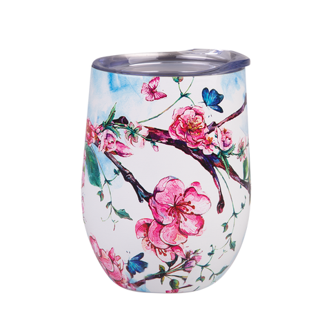 "Oasis" Flasks Stainless Steel Double Wall Insulated Wine Tumbler 330ml - 15 Colors