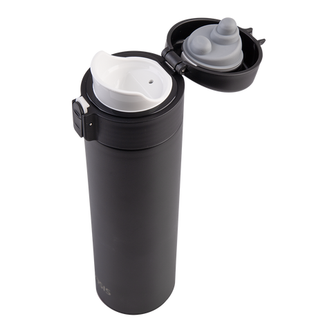 Stainless Steel Double Wall Insulated Flip-Top Flask 480ml