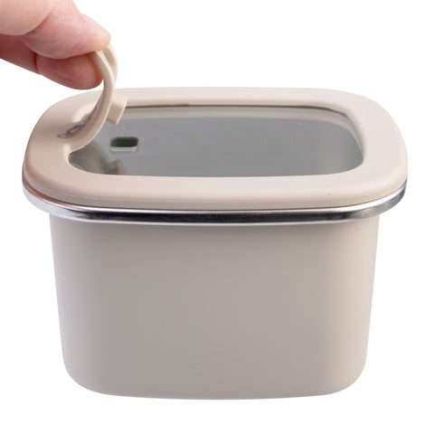 Microwave Safe Rectangular Stainless Steel Container 500ml