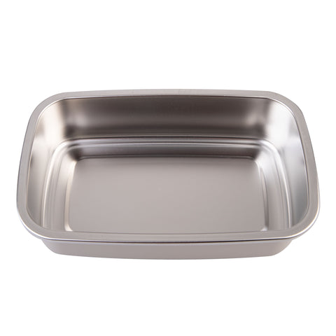 Microwave Safe Rectangular Stainless Steel Container 700ml