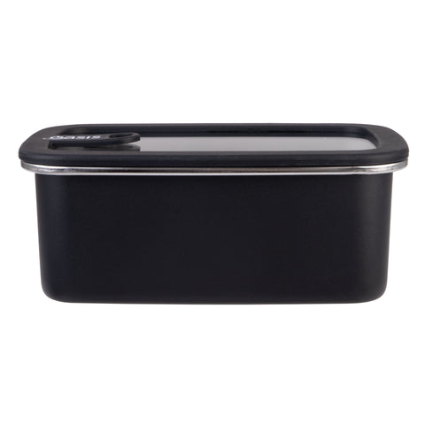 Microwave Safe Rectangular Stainless Steel Container 1.1L