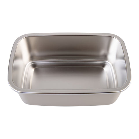 Microwave Safe Rectangular Stainless Steel Container 1.1L