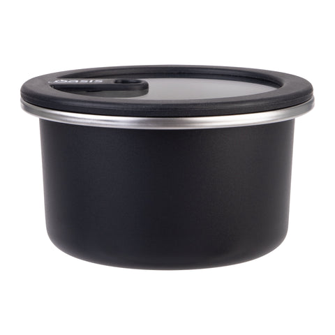 Microwave Safe Round Stainless Steel Container 680ml