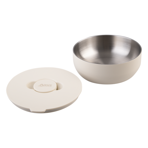 Stainless Steel Double Wall Insulated Fresh'n'go Lunch Bowl 950ml