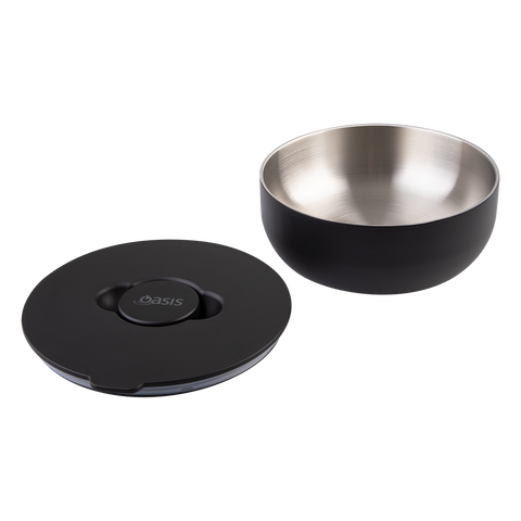 Stainless Steel Double Wall Insulated Fresh'n'go Lunch Bowl 950ml