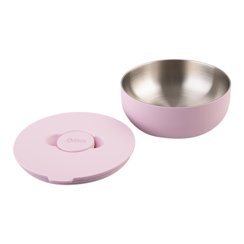 Stainless Steel Double Wall Insulated Fresh'n'go Lunch Bowl 950ml