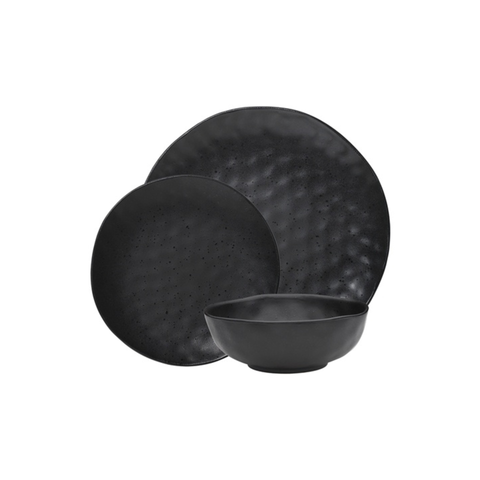 Speckle Ebony 12Piece Dinner set