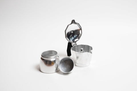 Silver Coffee Maker - 3 Cup