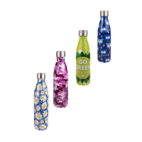 Oasis Stainless Steel Double Wall Insulated Drink Bottle