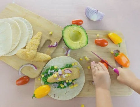 New Kiddikutter Child Safe Knife - Orange