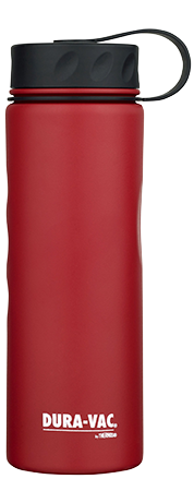 600Ml Thermos Dura-Vac Vacuum Insulated Water Bottle - Red