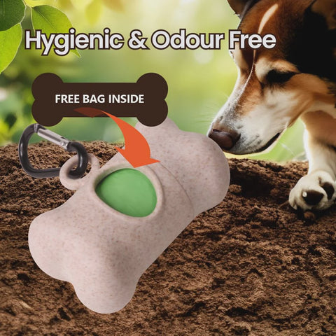 White Magic Doggy Bag Holder