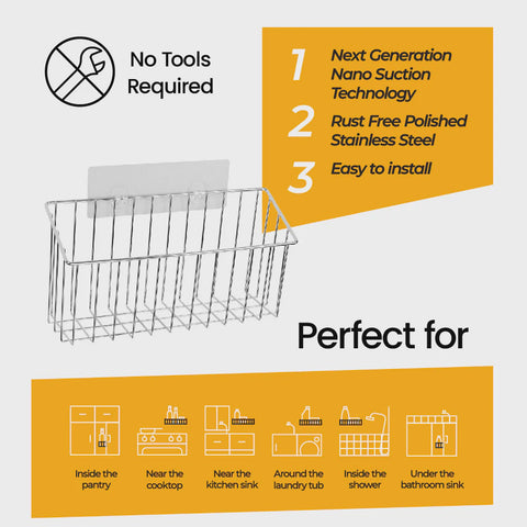 White Magic I-Hook Handy Basket