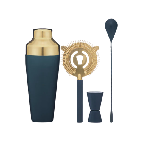 Tiffany Starter Pack 4pc Cocktail Set - Matte Teal