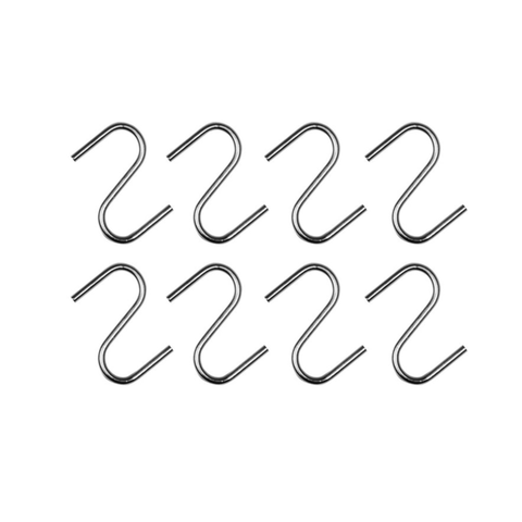 S Hooks - Set of 8