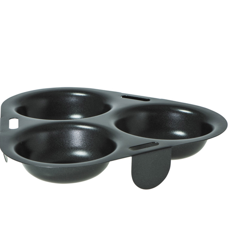 Non Stick 3 Egg Poacher
