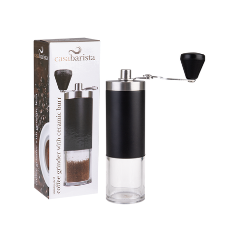 Stainless Steel Hand Coffee Grinder W/Ceramic Burr