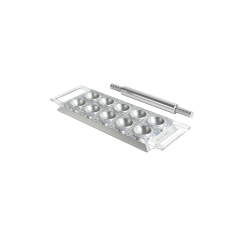 Ravioli Tablet w/Rolling Pin - Silver