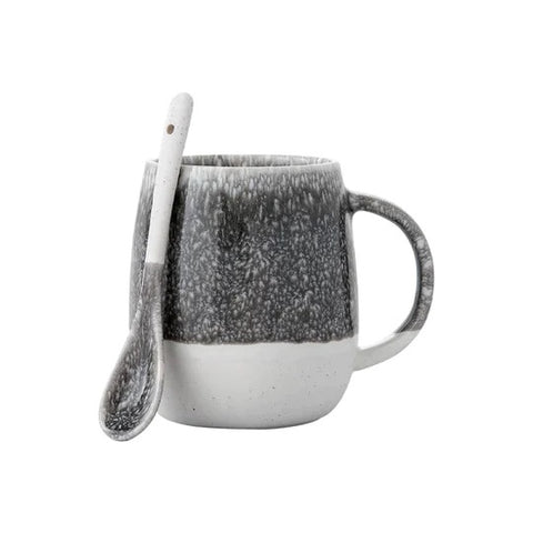 Lodge Hug Mug & Spoon Set - 6 Colors