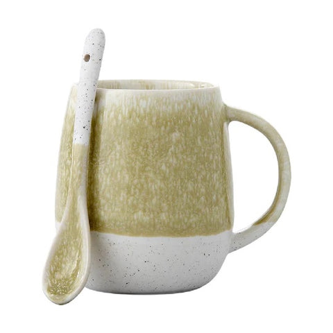 Lodge Hug Mug & Spoon Set - 6 Colors