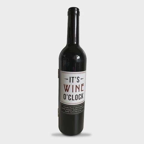 Wine Tool Gift Set - 5 pcs in Bottle