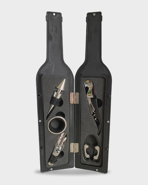 Wine Tool Gift Set - 5 pcs in Bottle