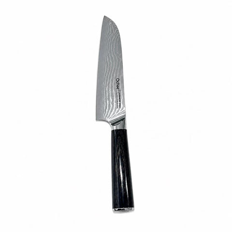 Mori Japanese Damascus 67-Layer Santoku Knife Inch
