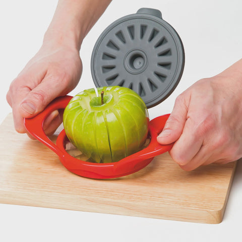 Thin Apple Slicer - Red
