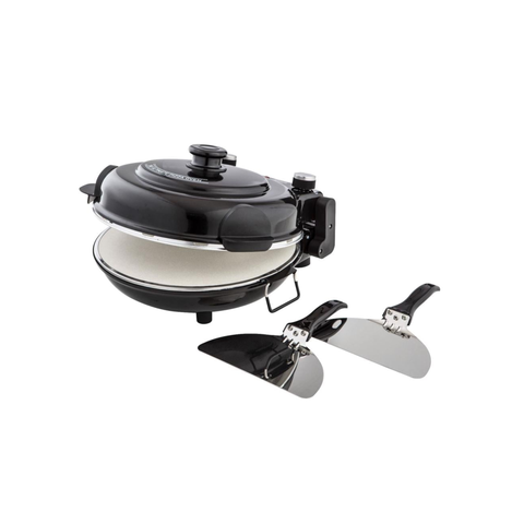 The Ultimate Pizza Oven Black/Stainless Steel 36X34.5X20.5cm/2 Paddles