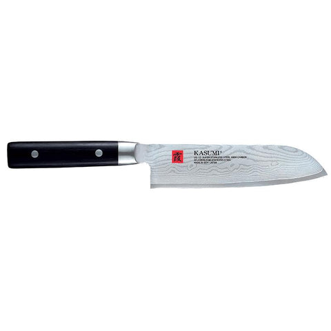 Kasumi Damascus Santoku Knife | 18cm