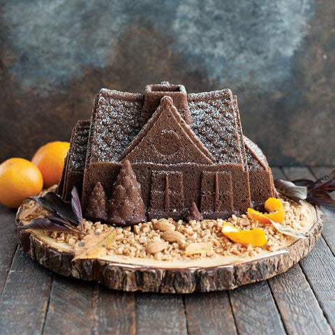 Gingerbread House Bundt Pan