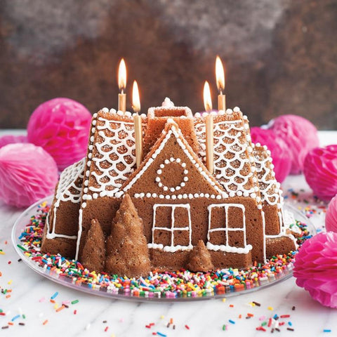 Gingerbread House Bundt Pan