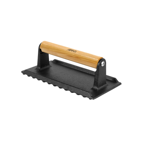 Cast Iron Rectangular Meat & Bacon Press