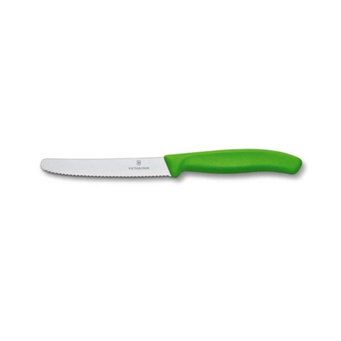 Steak & Tomato Knife 11cm Round Tip Wavy Edge