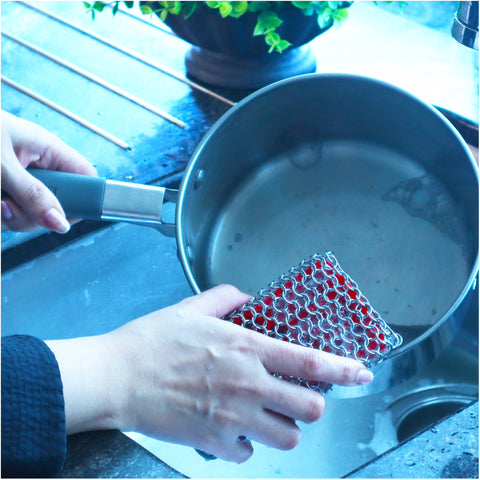 Chainmail Scrubbing Pad