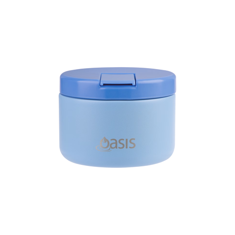 Stainless Steel Double Wall Insulated Food Flask with Quick Release Lid 300ml