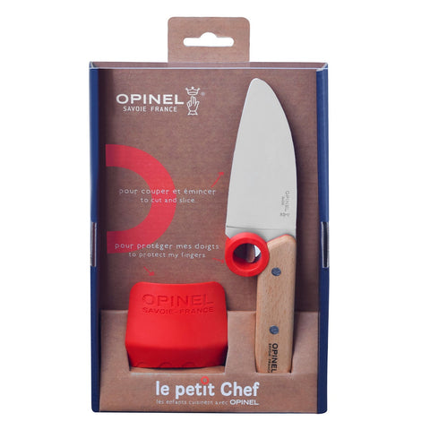 Opine Le Petit Chef Kitchen Knife Stainless Steel 10cm Finger Protector