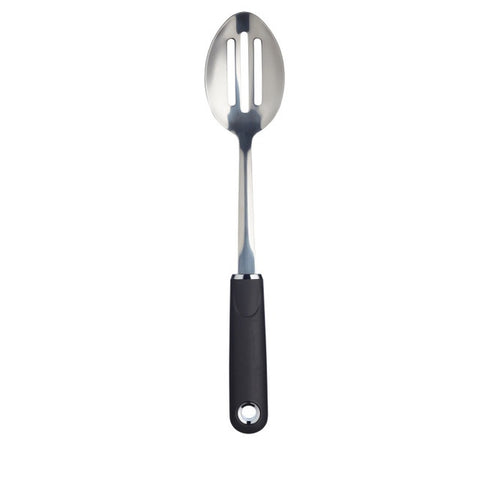 Soft Grip Slotted Spoon SS