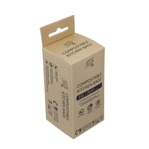 Compostable Kitchen Bags 9.5L - 25Bags/Roll