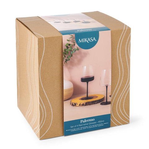 Palermo Red Wine 4pc Set
