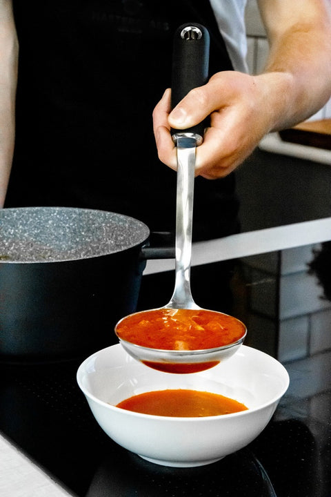 Soft Grip Soup Ladle SS