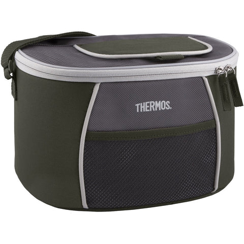 E5 Can Cooler With Ldpe Liner - Grey/Green