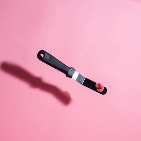 Stainless Steel Cranked Spatula - 4"