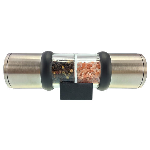 Combo Mill + Stand (Gourmet Peppercorn & Himalayan Mineral Salt)