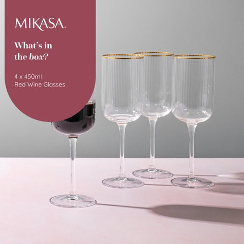 Sorrento Red Wine 4pc Set