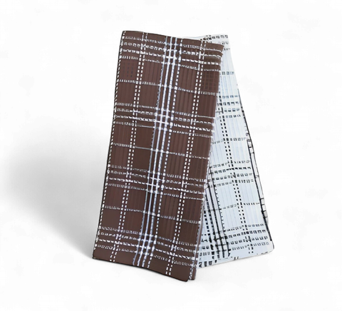 Collins 2 Pack Tea Towel 45x70cm - Brown